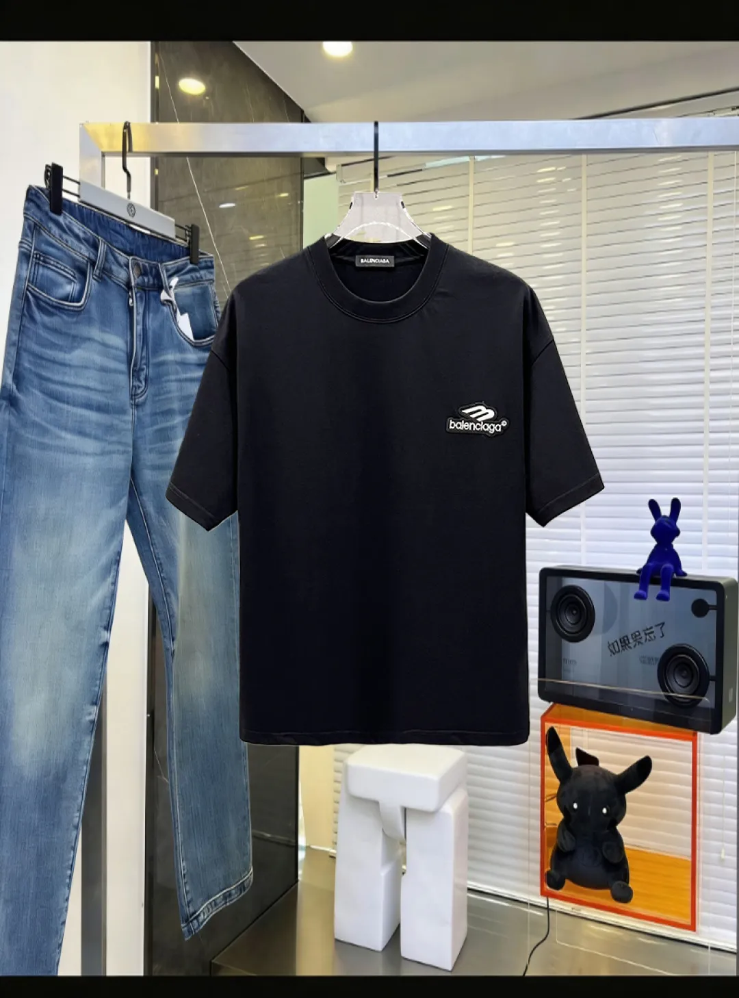 👍 logo Logo Same Style T 280 Versatile : Black White Size：S M L XL